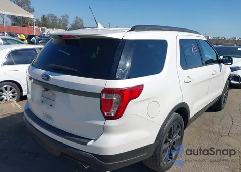 2018 Ford Explorer Xlt из США, поврежденный, VIN 1FM5K7D84JGB31588